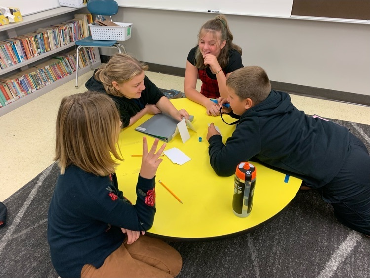 students building a tower